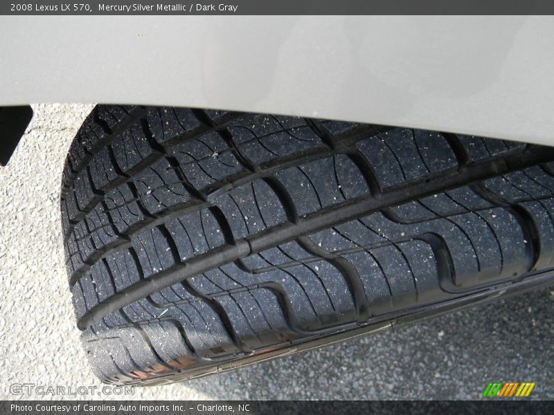 Mercury Silver Metallic / Dark Gray 2008 Lexus LX 570