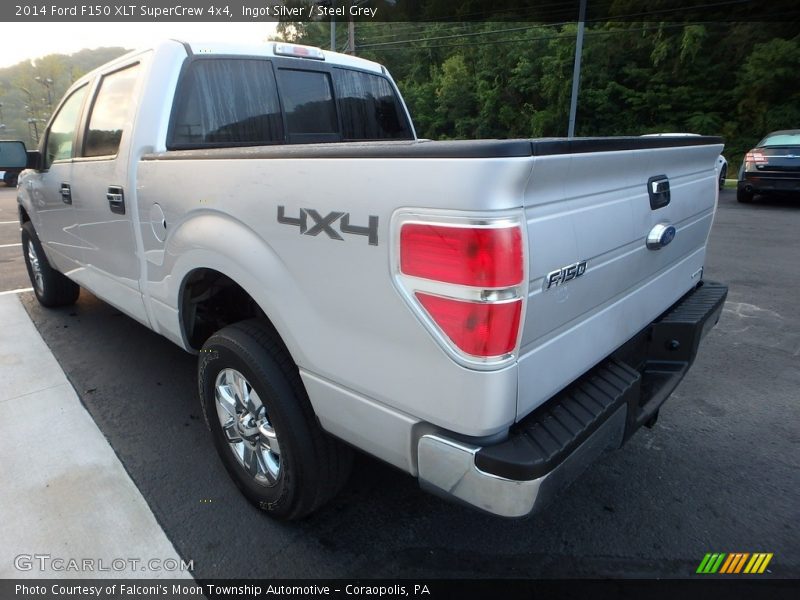 Ingot Silver / Steel Grey 2014 Ford F150 XLT SuperCrew 4x4