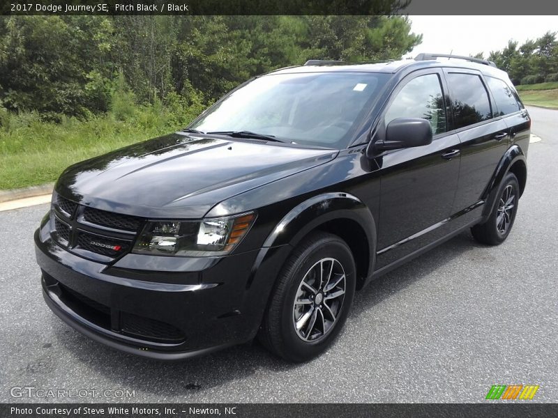 Pitch Black / Black 2017 Dodge Journey SE