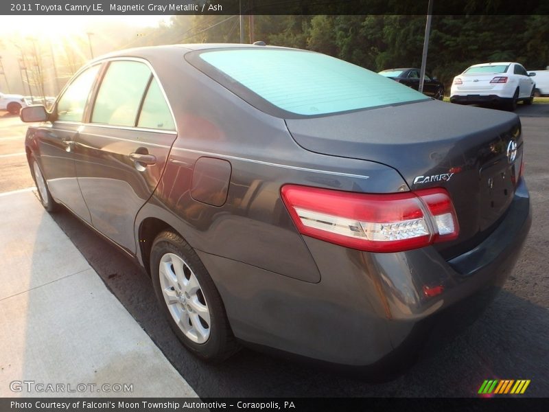 Magnetic Gray Metallic / Ash 2011 Toyota Camry LE