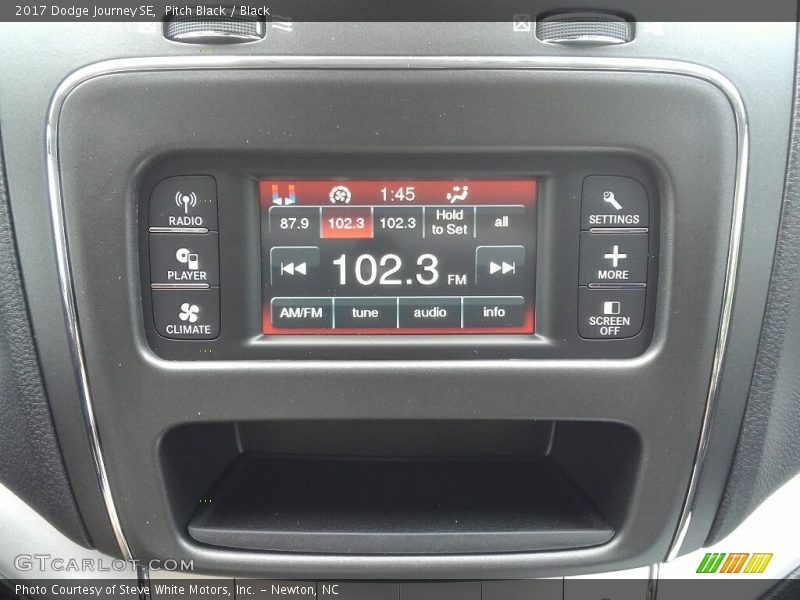 Pitch Black / Black 2017 Dodge Journey SE