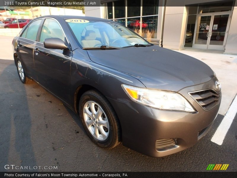 Magnetic Gray Metallic / Ash 2011 Toyota Camry LE