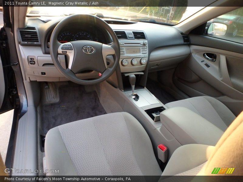 Magnetic Gray Metallic / Ash 2011 Toyota Camry LE