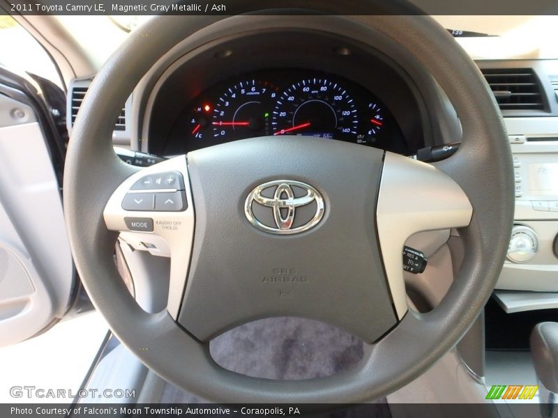 Magnetic Gray Metallic / Ash 2011 Toyota Camry LE