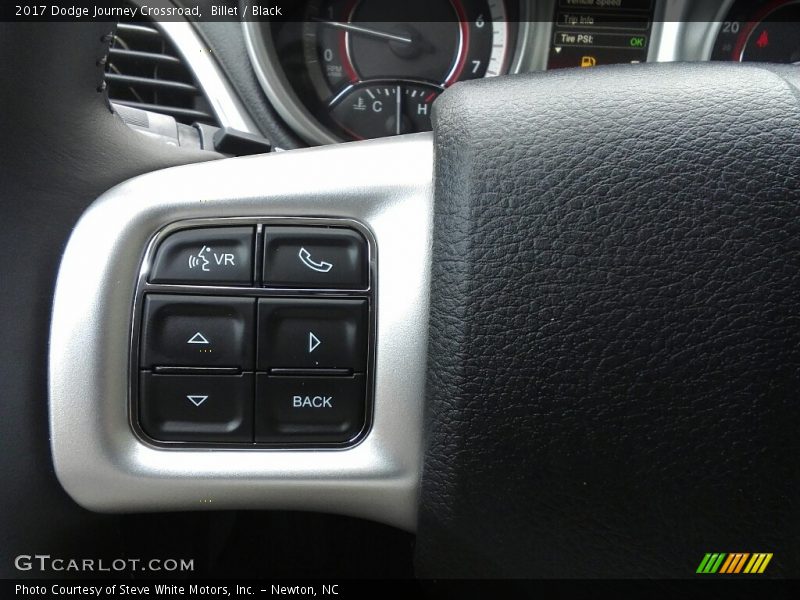 Billet / Black 2017 Dodge Journey Crossroad
