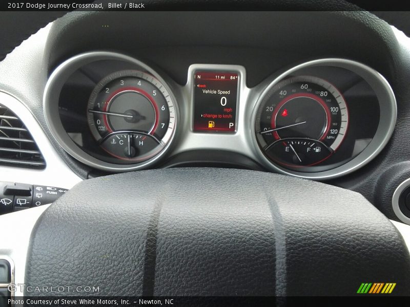 Billet / Black 2017 Dodge Journey Crossroad