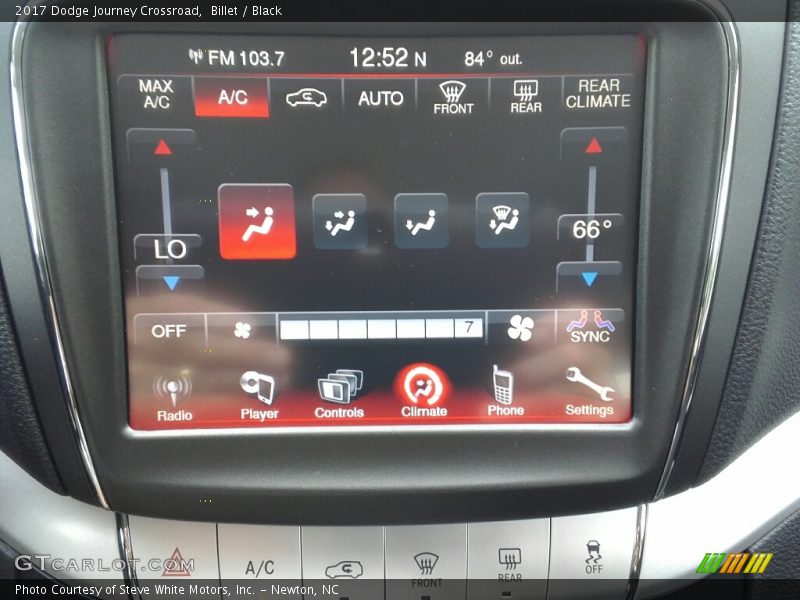 Billet / Black 2017 Dodge Journey Crossroad