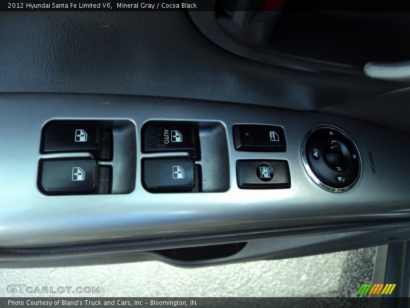 Mineral Gray / Cocoa Black 2012 Hyundai Santa Fe Limited V6