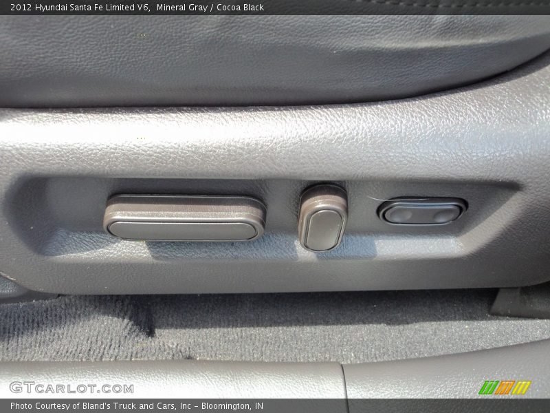 Mineral Gray / Cocoa Black 2012 Hyundai Santa Fe Limited V6