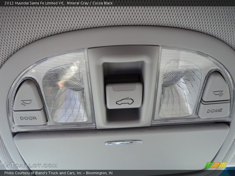 Mineral Gray / Cocoa Black 2012 Hyundai Santa Fe Limited V6