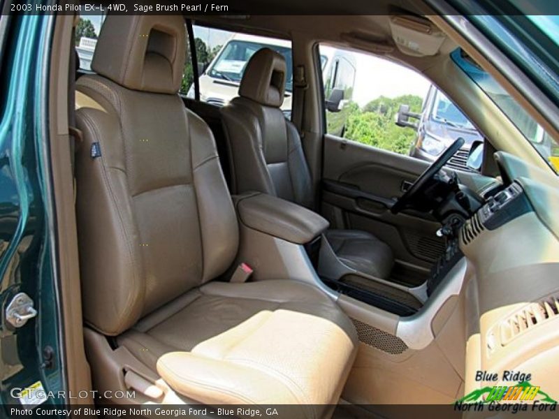 Sage Brush Pearl / Fern 2003 Honda Pilot EX-L 4WD
