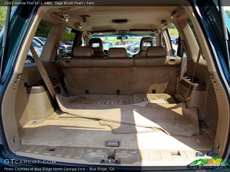 Sage Brush Pearl / Fern 2003 Honda Pilot EX-L 4WD