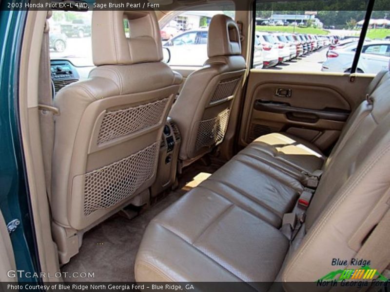 Sage Brush Pearl / Fern 2003 Honda Pilot EX-L 4WD