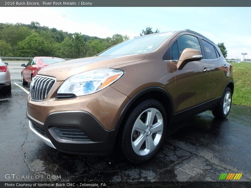 River Rock Metallic / Ebony 2016 Buick Encore