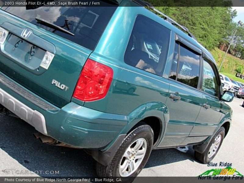 Sage Brush Pearl / Fern 2003 Honda Pilot EX-L 4WD