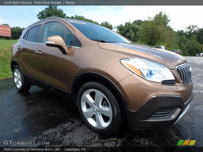 River Rock Metallic / Ebony 2016 Buick Encore