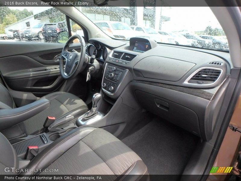 River Rock Metallic / Ebony 2016 Buick Encore