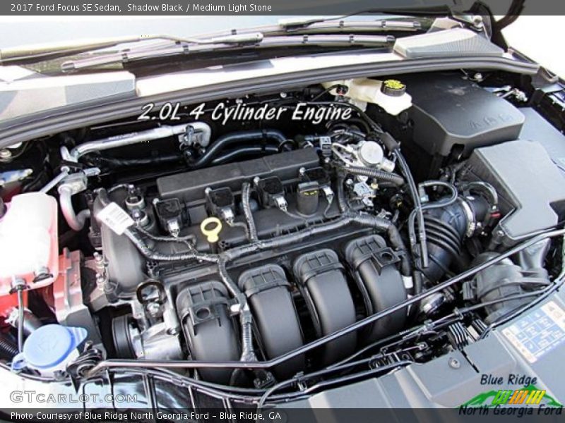 Shadow Black / Medium Light Stone 2017 Ford Focus SE Sedan