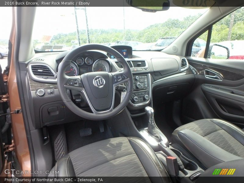 River Rock Metallic / Ebony 2016 Buick Encore