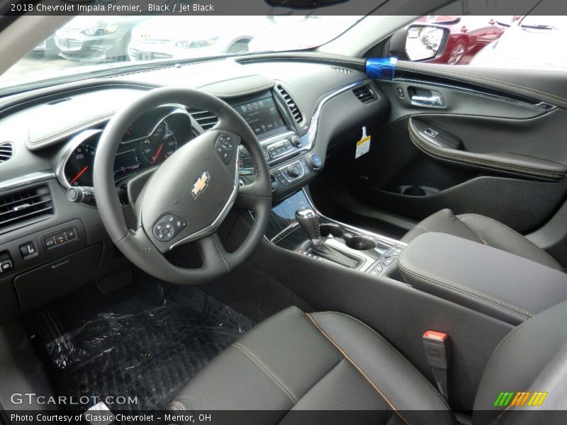 Black / Jet Black 2018 Chevrolet Impala Premier
