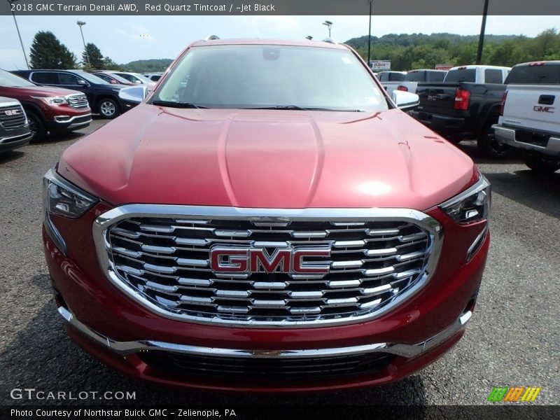 Red Quartz Tintcoat / ­Jet Black 2018 GMC Terrain Denali AWD