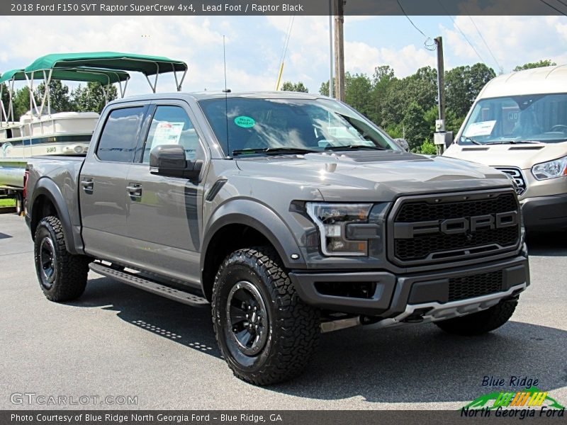 Lead Foot / Raptor Black 2018 Ford F150 SVT Raptor SuperCrew 4x4