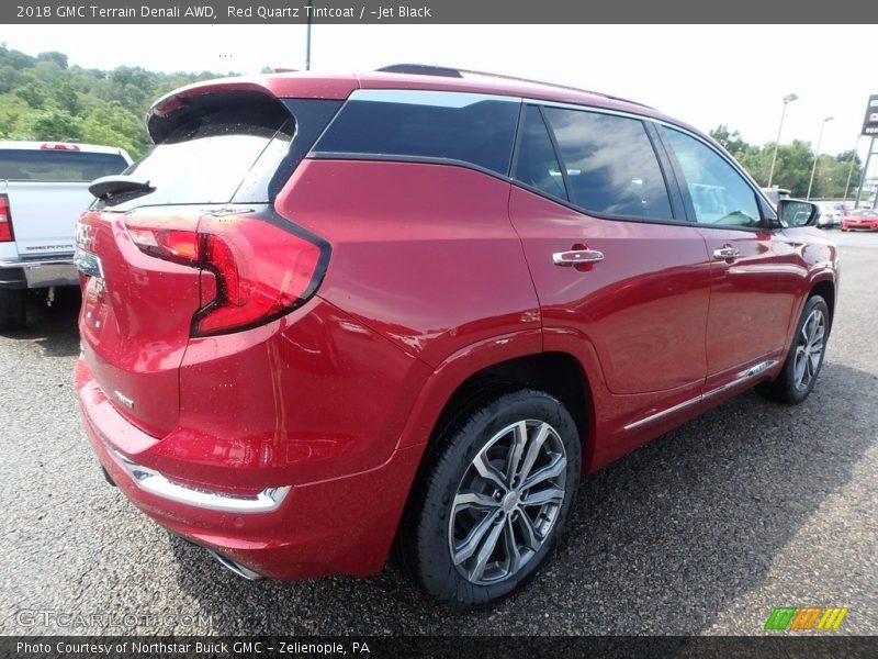 Red Quartz Tintcoat / ­Jet Black 2018 GMC Terrain Denali AWD