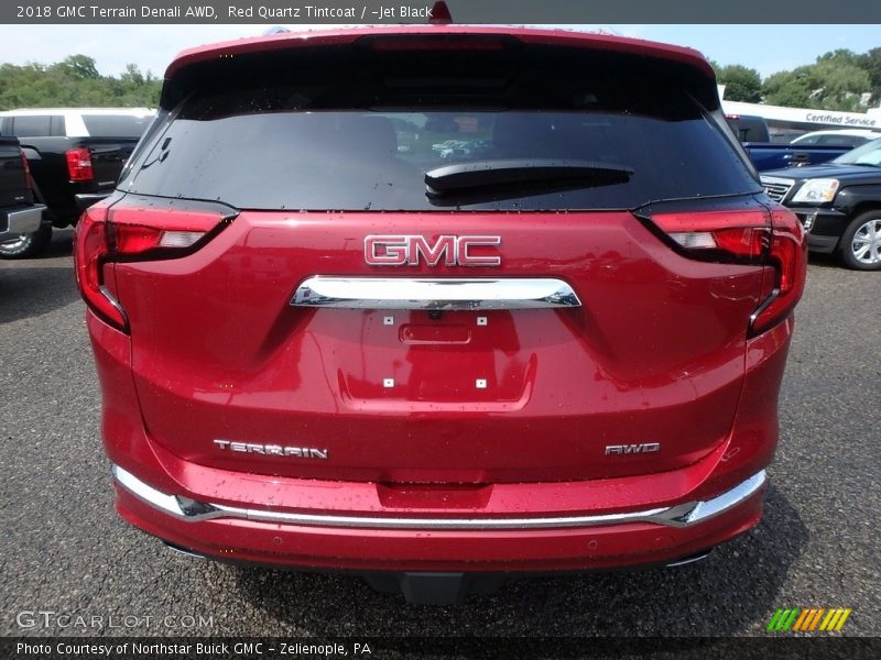Red Quartz Tintcoat / ­Jet Black 2018 GMC Terrain Denali AWD