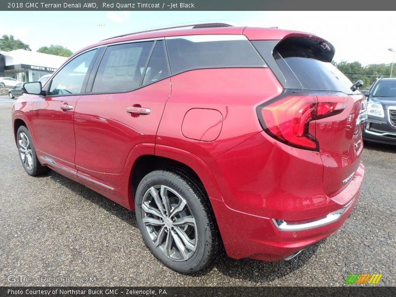 Red Quartz Tintcoat / ­Jet Black 2018 GMC Terrain Denali AWD