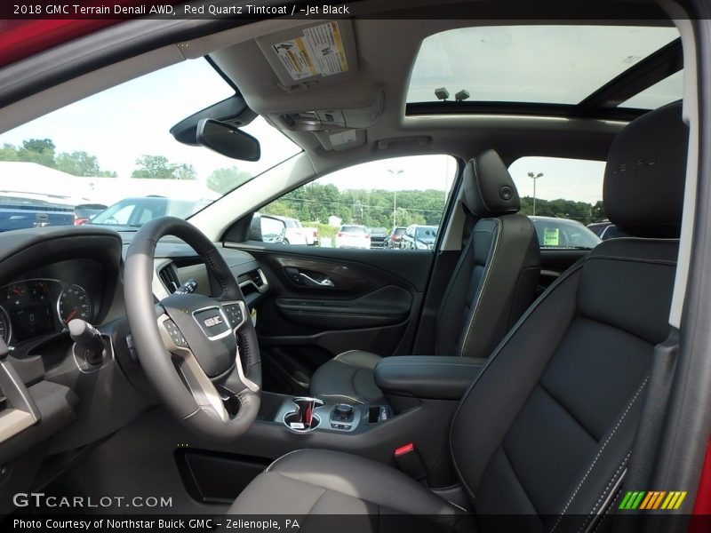 Front Seat of 2018 Terrain Denali AWD