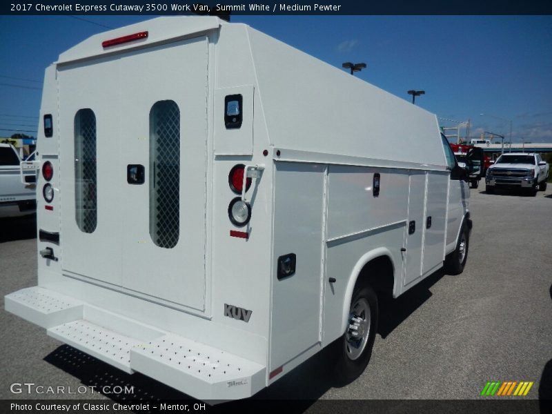 Summit White / Medium Pewter 2017 Chevrolet Express Cutaway 3500 Work Van