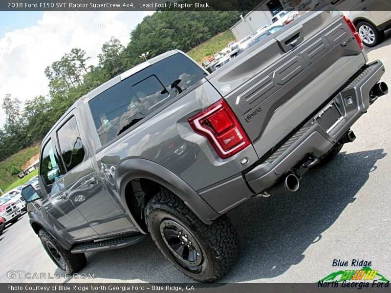 Lead Foot / Raptor Black 2018 Ford F150 SVT Raptor SuperCrew 4x4