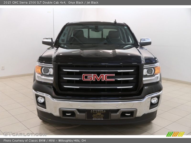 Onyx Black / Jet Black 2015 GMC Sierra 1500 SLT Double Cab 4x4