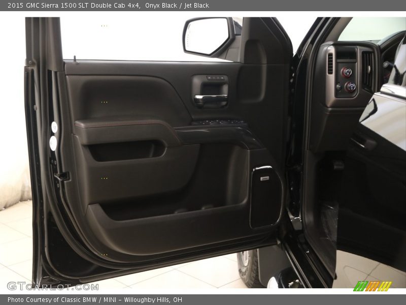 Onyx Black / Jet Black 2015 GMC Sierra 1500 SLT Double Cab 4x4
