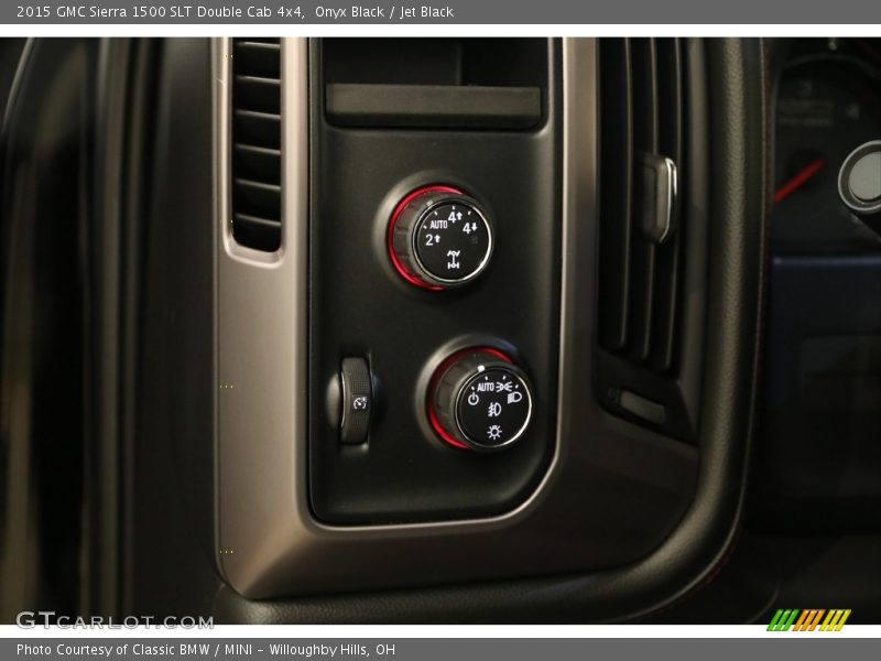 Onyx Black / Jet Black 2015 GMC Sierra 1500 SLT Double Cab 4x4
