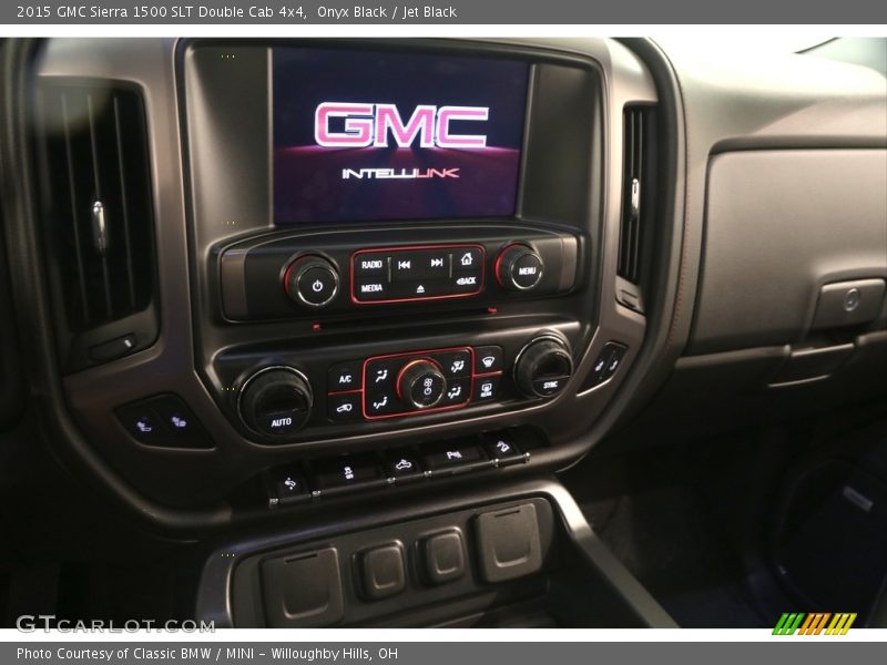 Onyx Black / Jet Black 2015 GMC Sierra 1500 SLT Double Cab 4x4