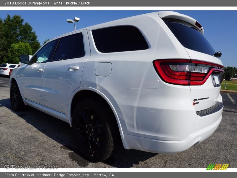 White Knuckle / Black 2018 Dodge Durango SXT