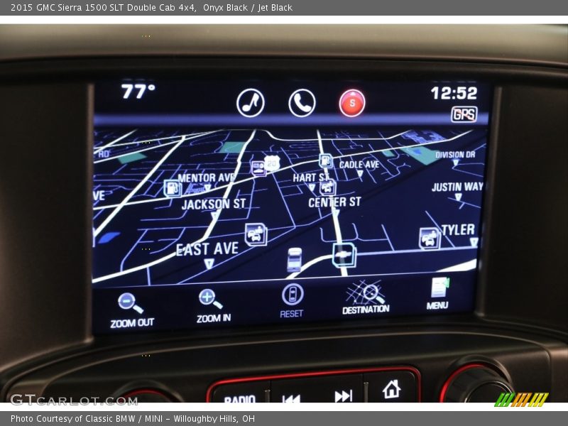 Onyx Black / Jet Black 2015 GMC Sierra 1500 SLT Double Cab 4x4