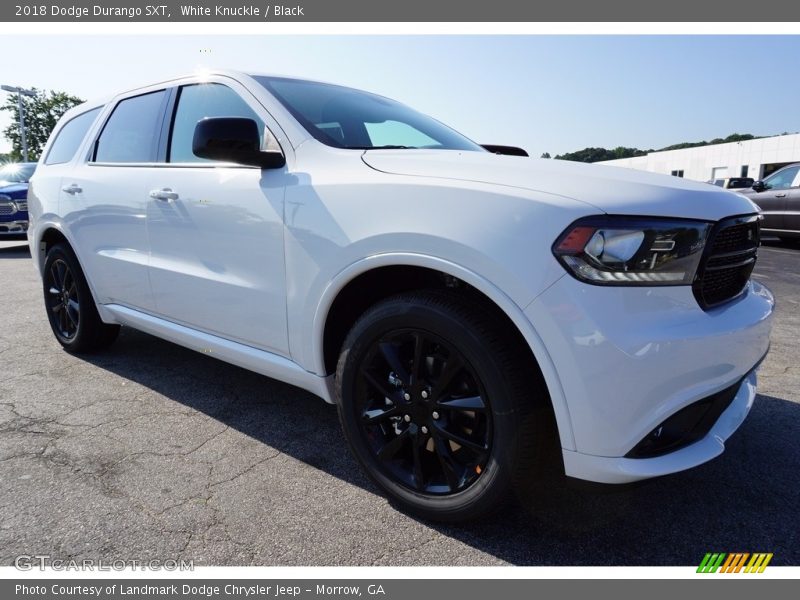 White Knuckle / Black 2018 Dodge Durango SXT