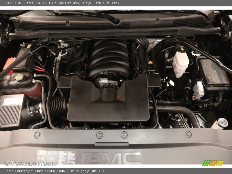 Onyx Black / Jet Black 2015 GMC Sierra 1500 SLT Double Cab 4x4