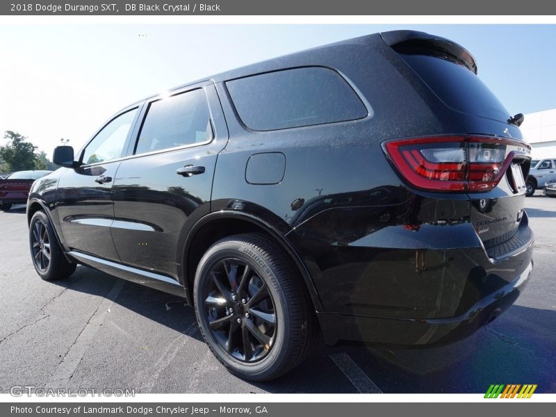 DB Black Crystal / Black 2018 Dodge Durango SXT