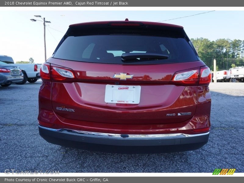 Cajun Red Tintcoat / Jet Black 2018 Chevrolet Equinox Premier AWD