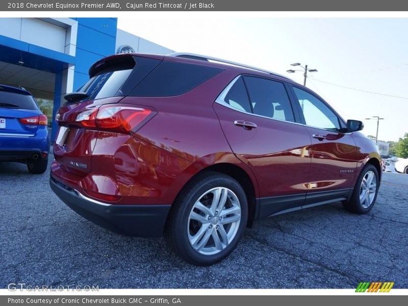Cajun Red Tintcoat / Jet Black 2018 Chevrolet Equinox Premier AWD