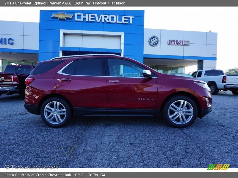 Cajun Red Tintcoat / Jet Black 2018 Chevrolet Equinox Premier AWD