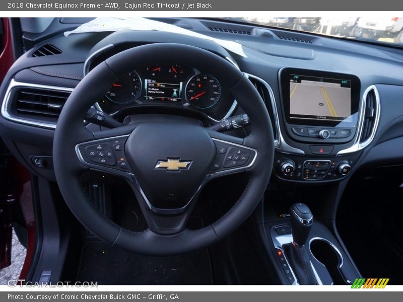 Cajun Red Tintcoat / Jet Black 2018 Chevrolet Equinox Premier AWD