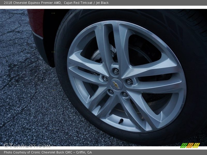 Cajun Red Tintcoat / Jet Black 2018 Chevrolet Equinox Premier AWD