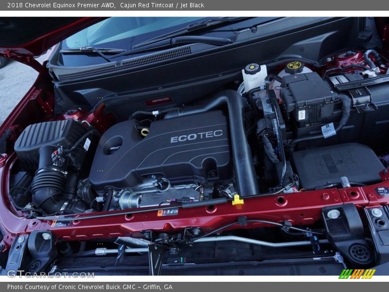 Cajun Red Tintcoat / Jet Black 2018 Chevrolet Equinox Premier AWD