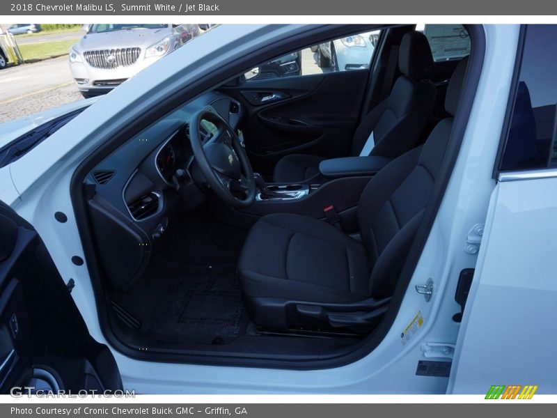 Summit White / Jet Black 2018 Chevrolet Malibu LS
