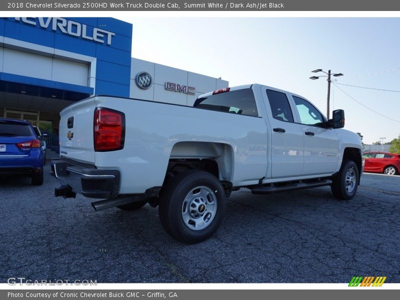 Summit White / Dark Ash/Jet Black 2018 Chevrolet Silverado 2500HD Work Truck Double Cab