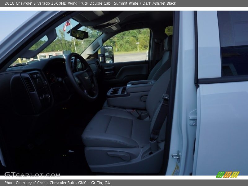 Summit White / Dark Ash/Jet Black 2018 Chevrolet Silverado 2500HD Work Truck Double Cab